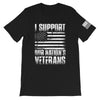 I Support Our Nation's Veterans Front Print