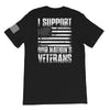 I Support Our Nation's Veterans Back Print
