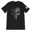 Punisher American Flag White Front Print