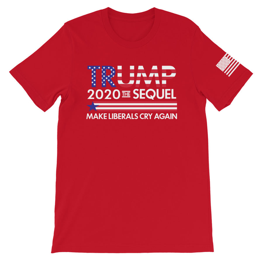 Trump 2020 The Sequel Back Print