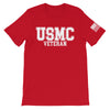 USMC Veteran White Front Print