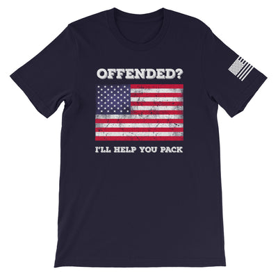 Offended? I'll Help You Pack Front Print