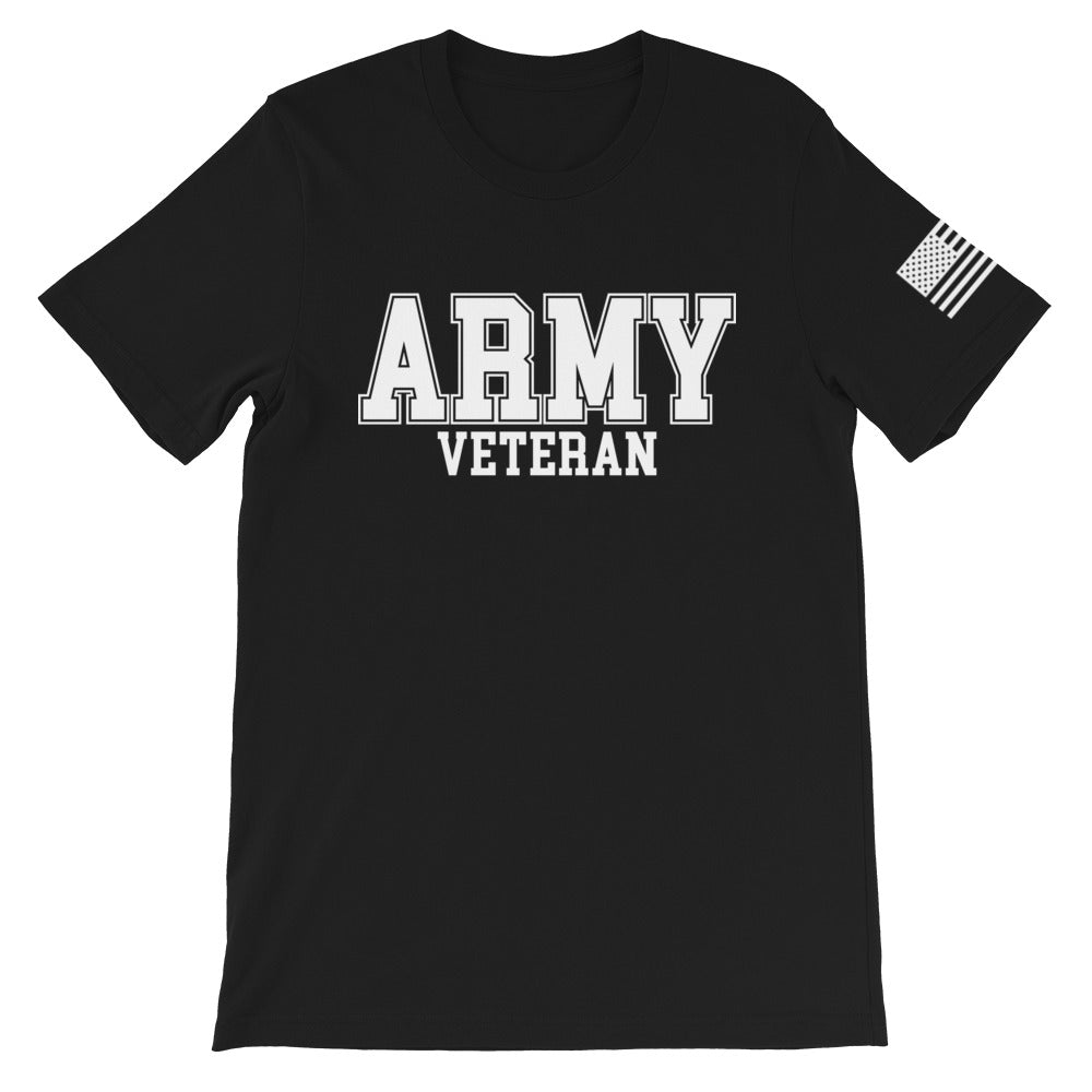 Army Veteran Front Print