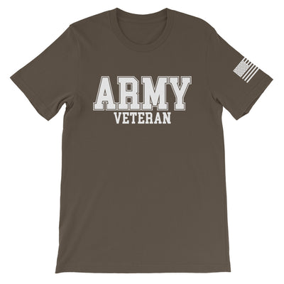 Army Veteran Front Print