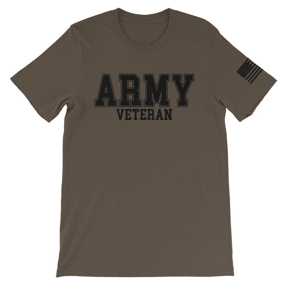 Army Veteran Front Print