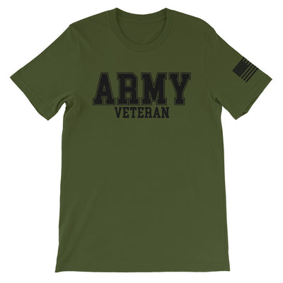 Army Veteran Front Print