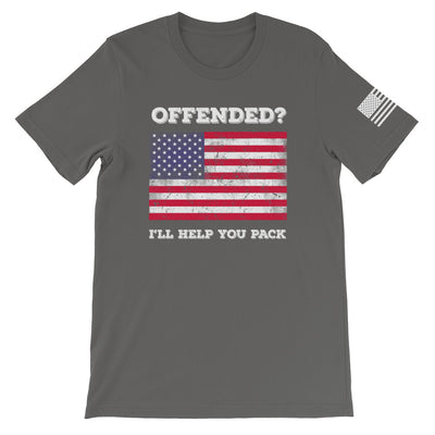 Offended? I'll Help You Pack Front Print