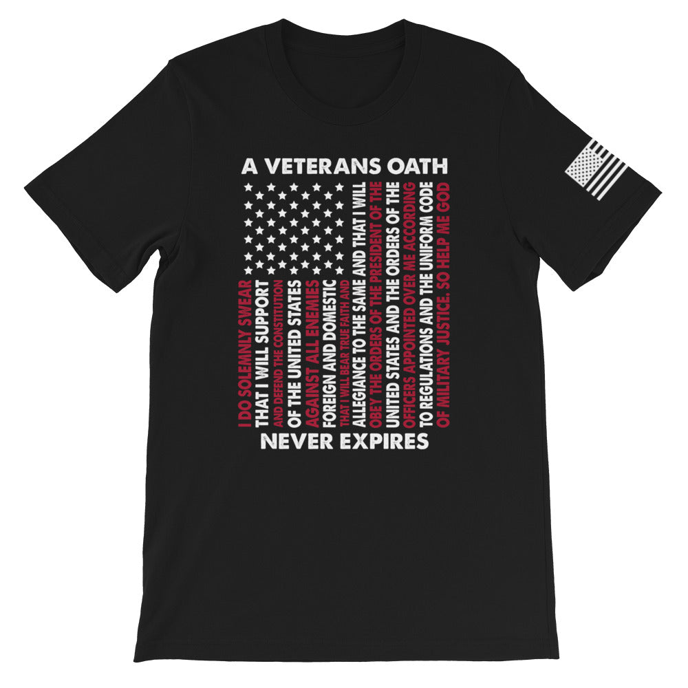 A Veterans Oath Front Print