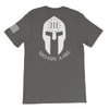 Molon Labe Spartan Three Percenter White Back Print